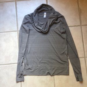 Lole long-sleeve cowl neck athletic top